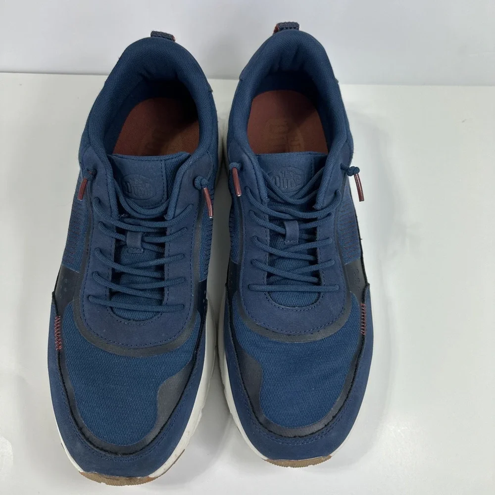 Hey‎ Dude Mens Sirocco Alta Essentials Shoes Sneaker Size 13 Navy Lightweight